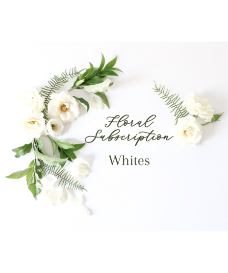 Floral Subscription - White