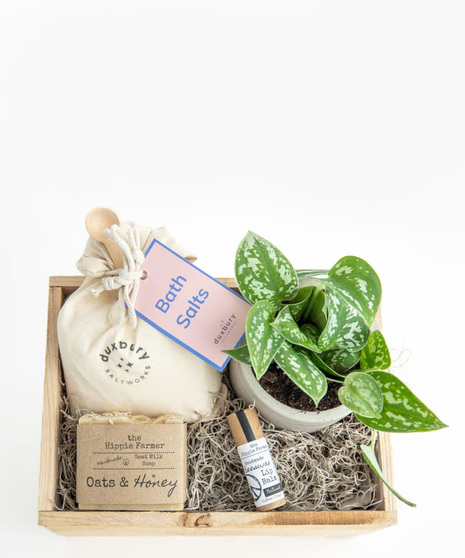 Bath Essentials Mini Gift Crate